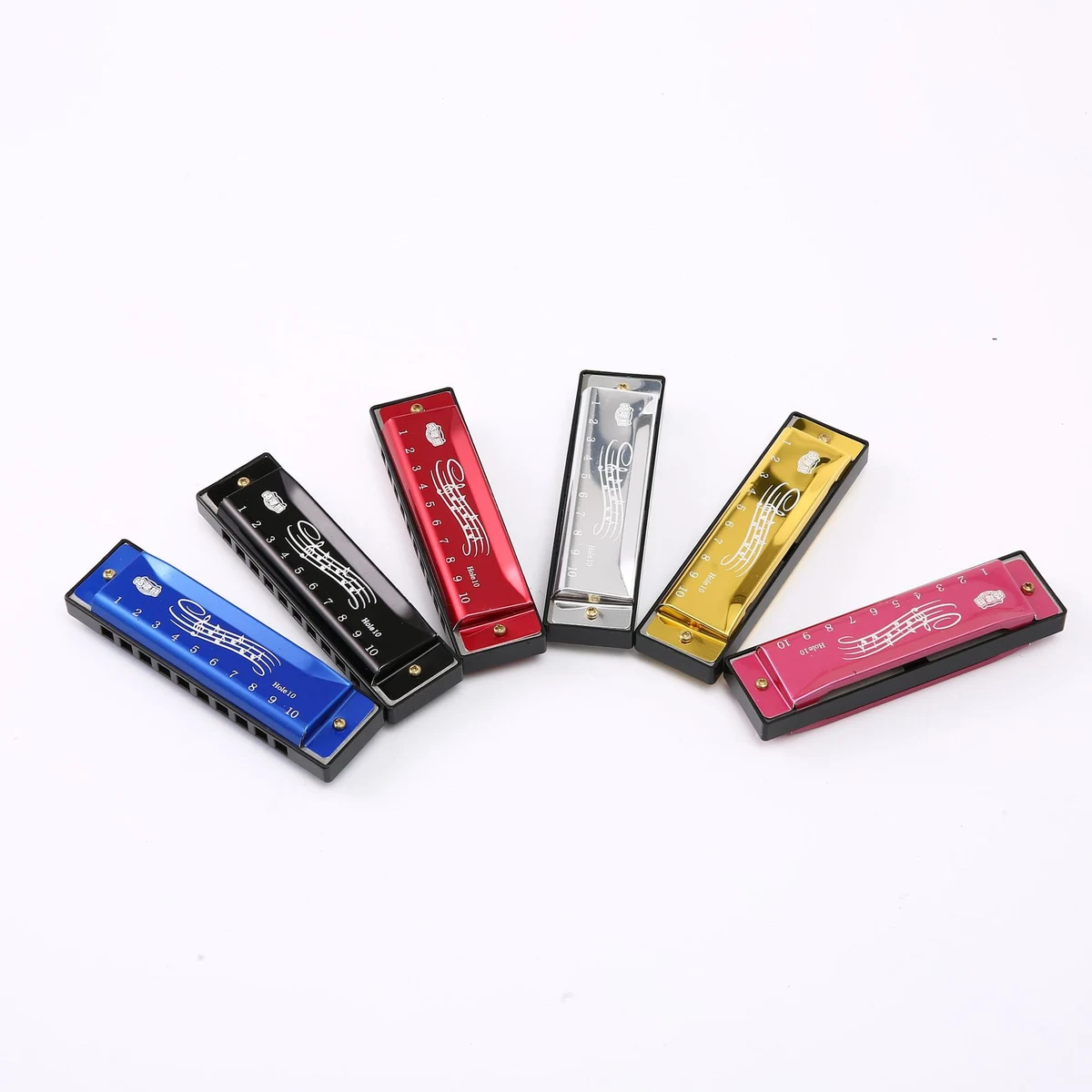 Harmonica Mouth Organ 10 Hole C Key with Case 1