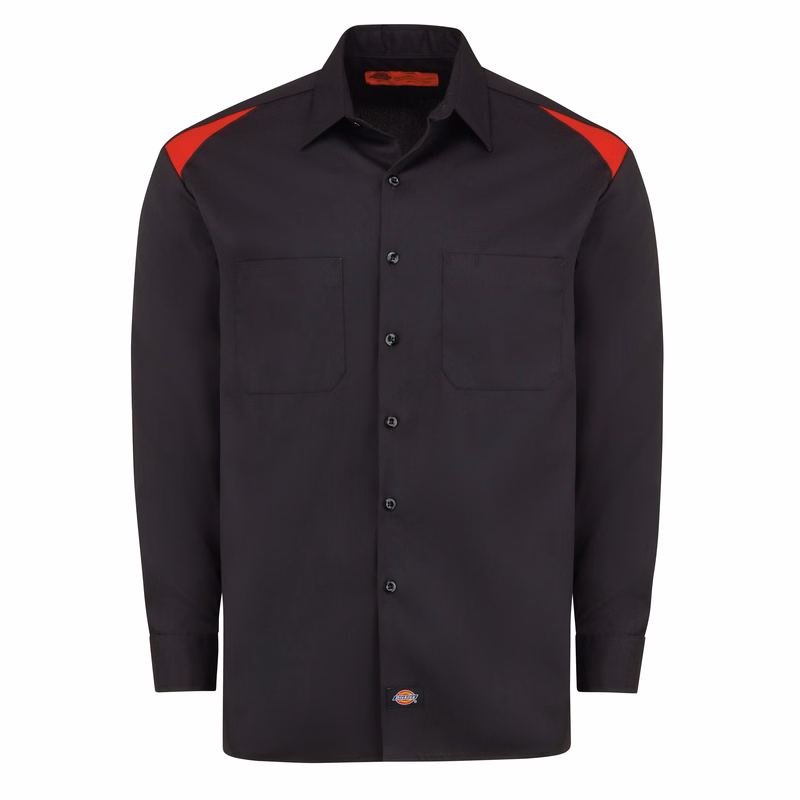 Dickies® Men's Performance Long-Sleeve Team Shirt