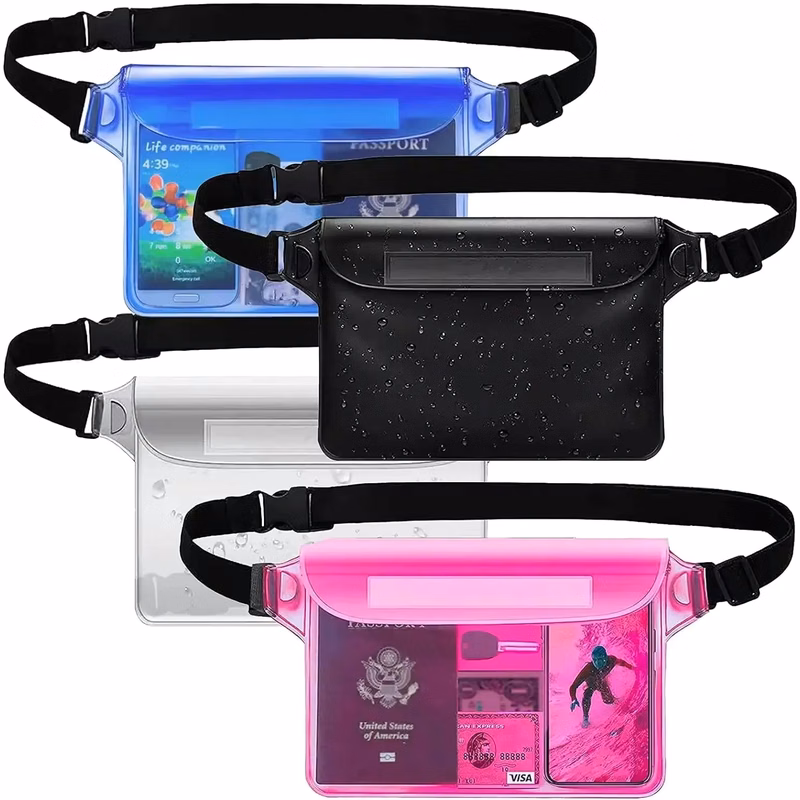 Waterproof Pouch With Waist Strap