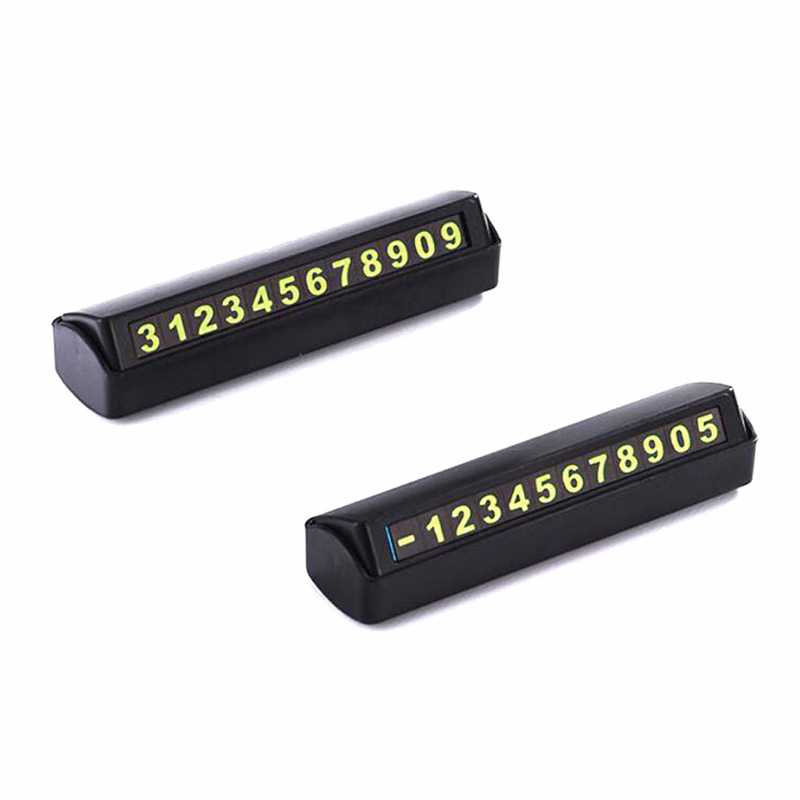 Car Temporary Parking Phone Number Card