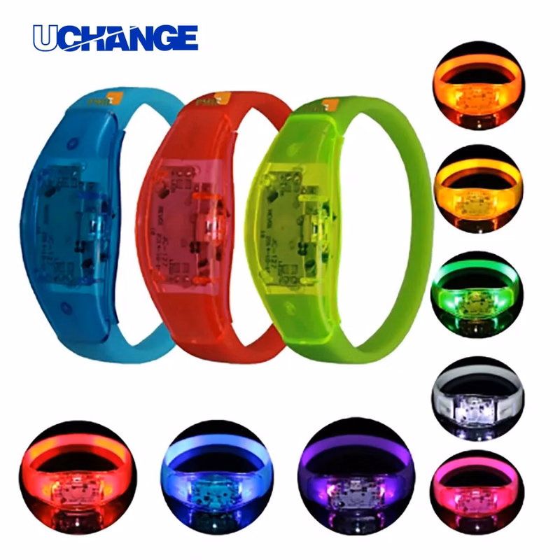 LED Flash Concert Bracelet Light-Up Event Wristband