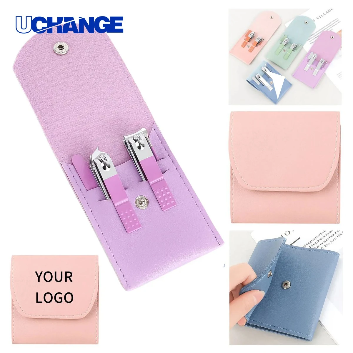 Nail Care Kit with Leather Case 1