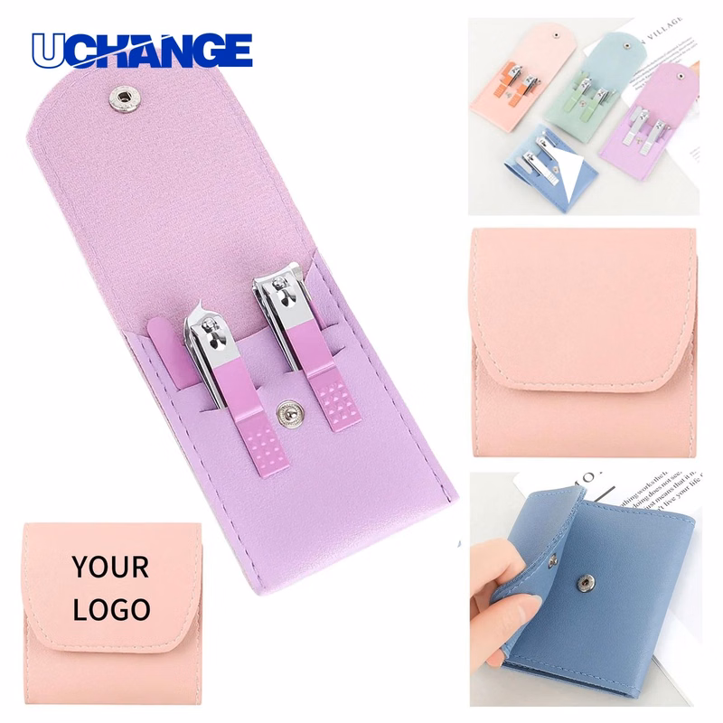 Nail Care Kit with Leather Case