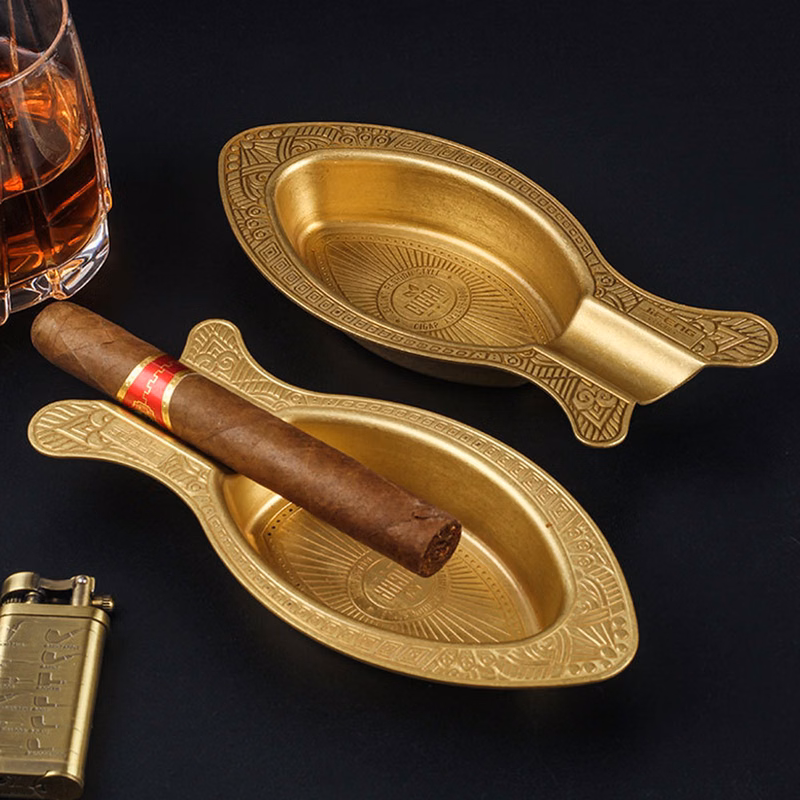 Vintage Fish-Shaped Ashtray
