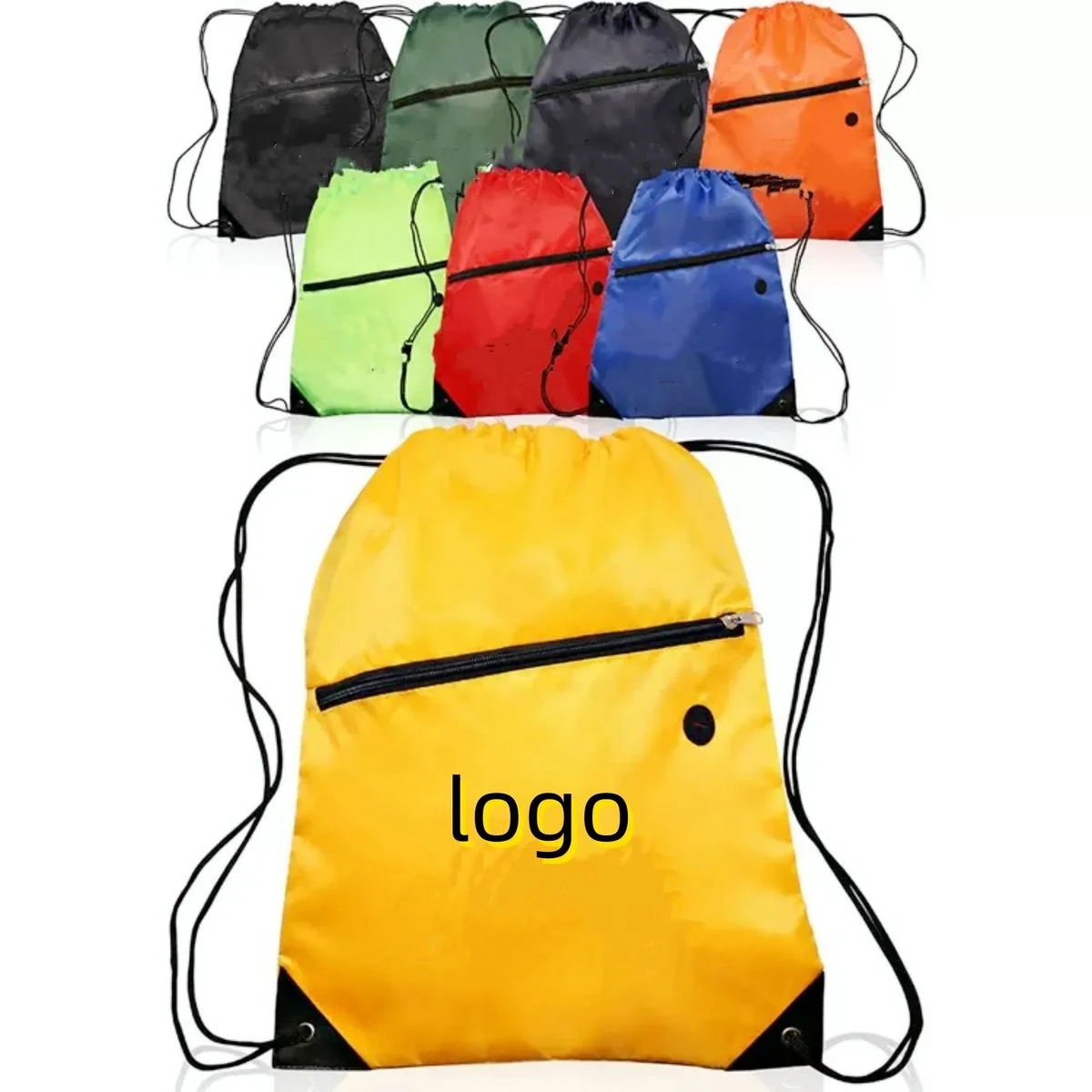 Backpack With Drawstring Shoulder 1