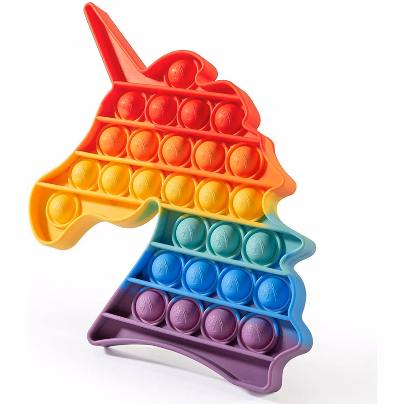 Unicorn Rainbow Pop Its Sensory Fidget Toy