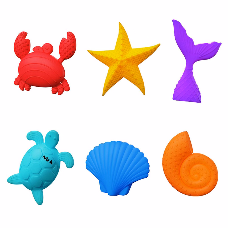 Sensory Silicone Stress Relief Toys 6pcs/set