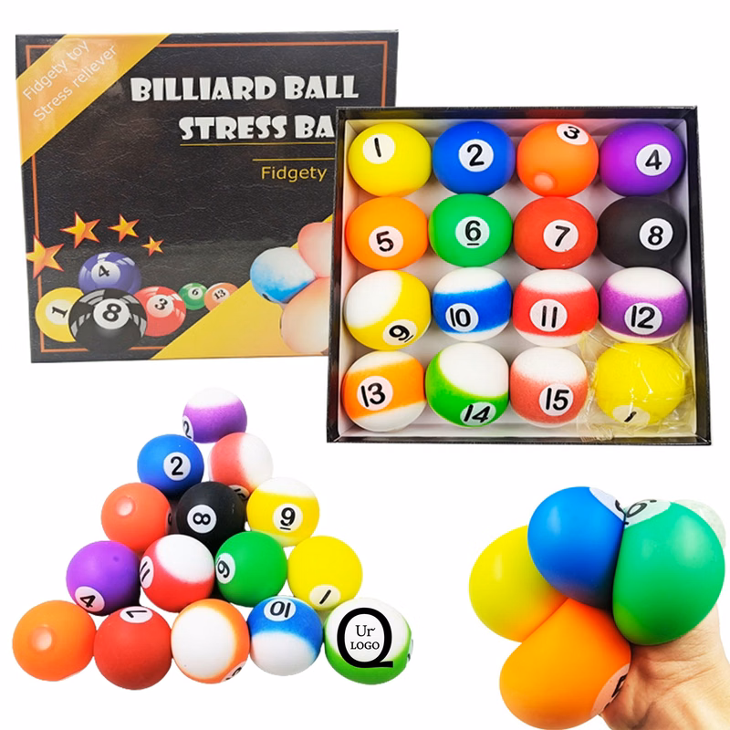 Billiard Ball Pincushion Set