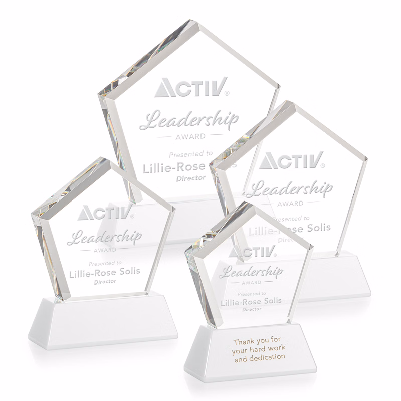 Genosee Award on Base - White