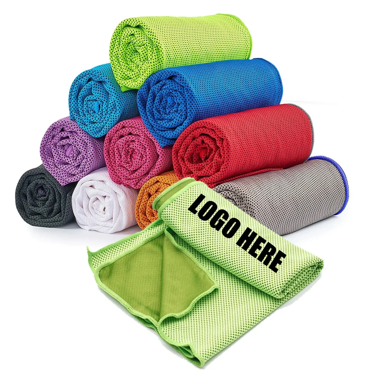 Cooling Polyester Towel MOQ100 1