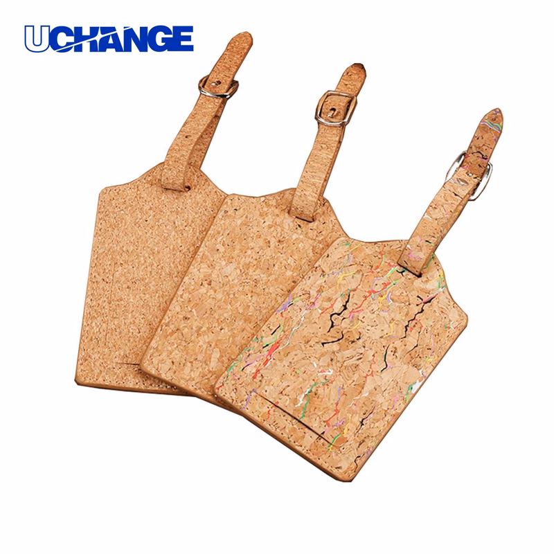 Cork Thickened Luggage Tag