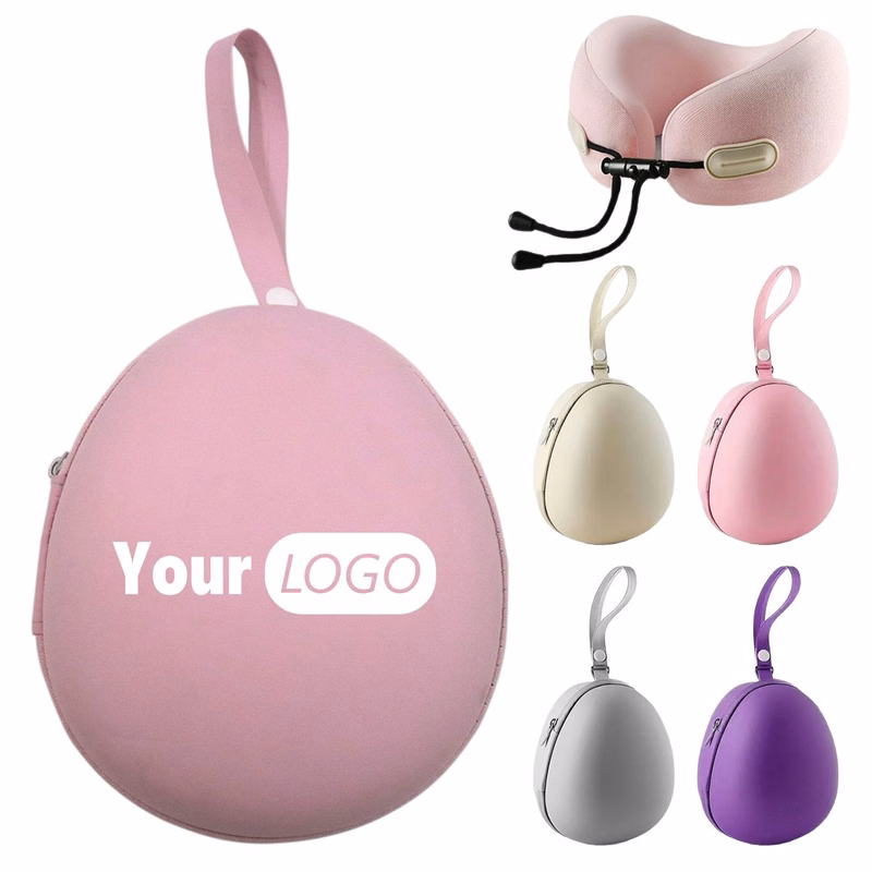 Memory Foam U-Shaped Neck Pillow Case