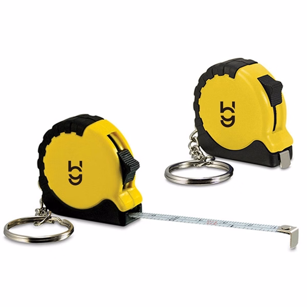 Tape Measure Keychain MOQ 100pcs
