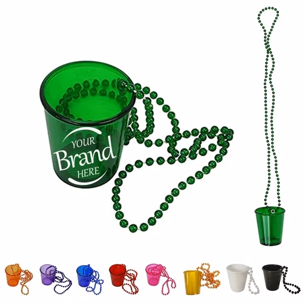 Custom Glass Pendant Necklace 30 Inch Chain — Colorful Fashion Jewelry Giveaway