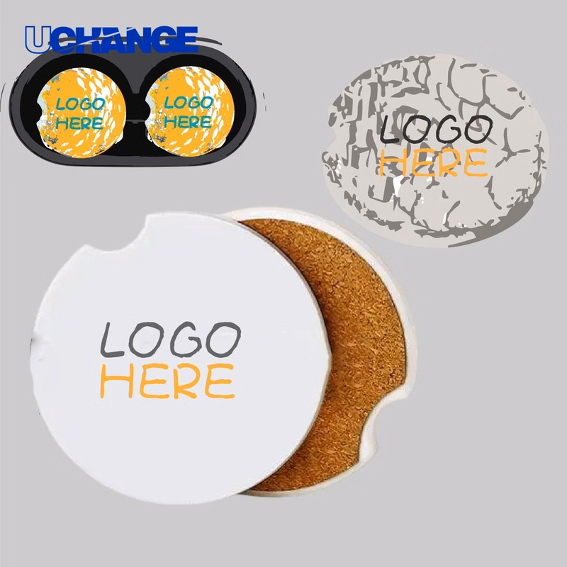 Ceramic Cork Car Coaster