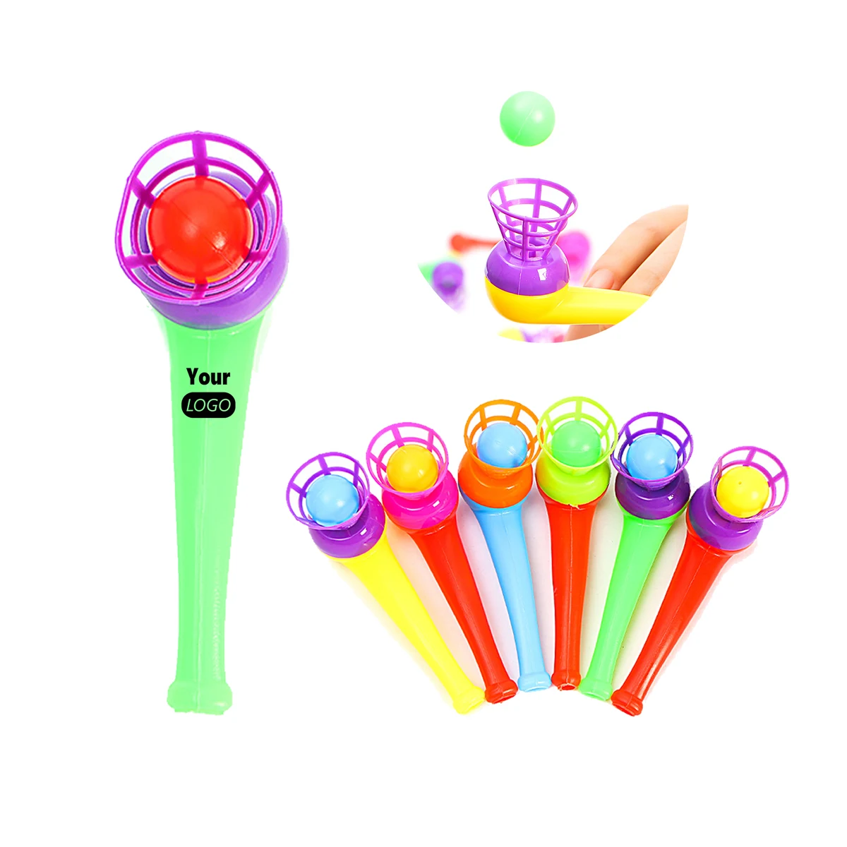 Blow Floating Ball Coordination Toy 1