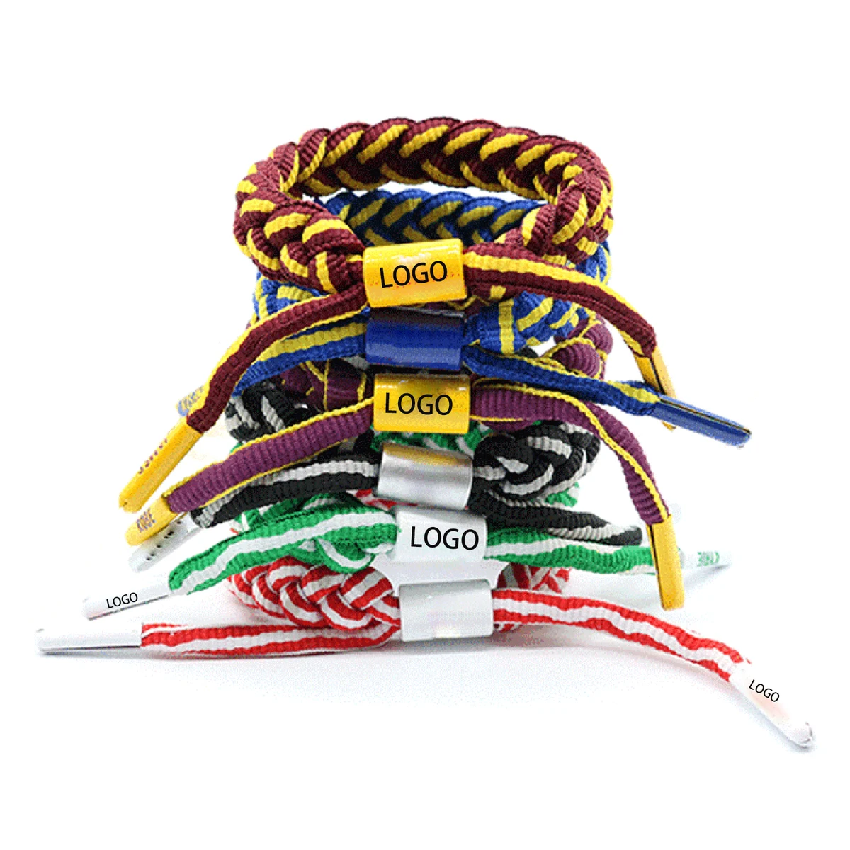 Adjustable Braided Woven Beach Surfer Bracelets 1