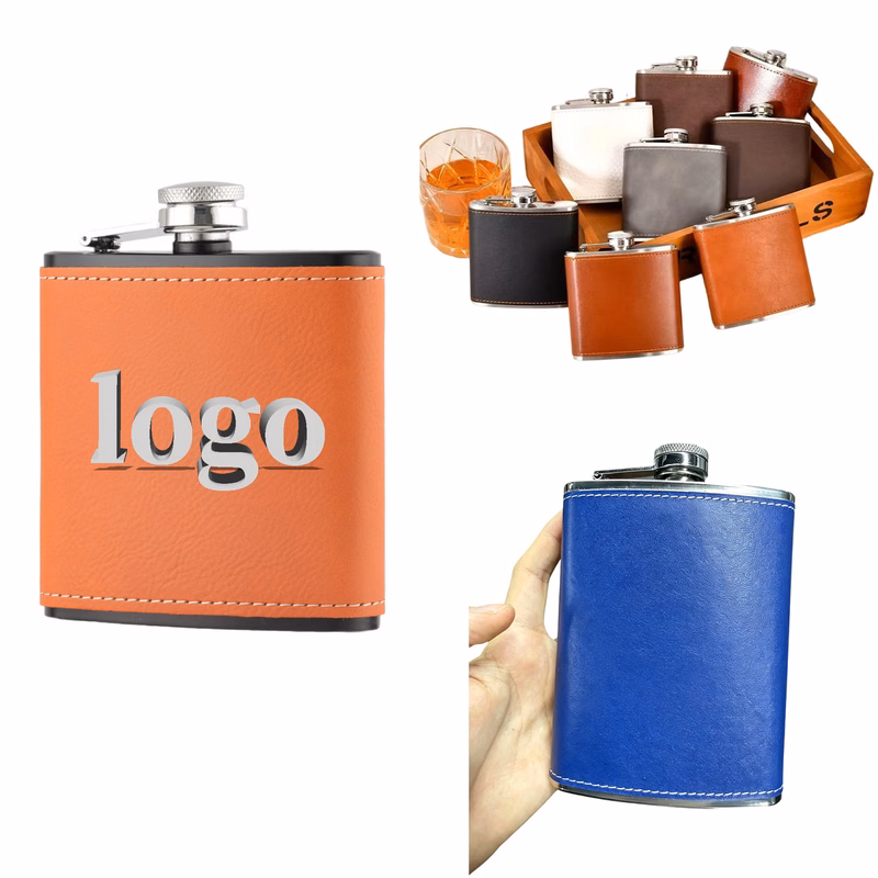 6 OZ Portable Stainless Steel Hip Pocket Flask