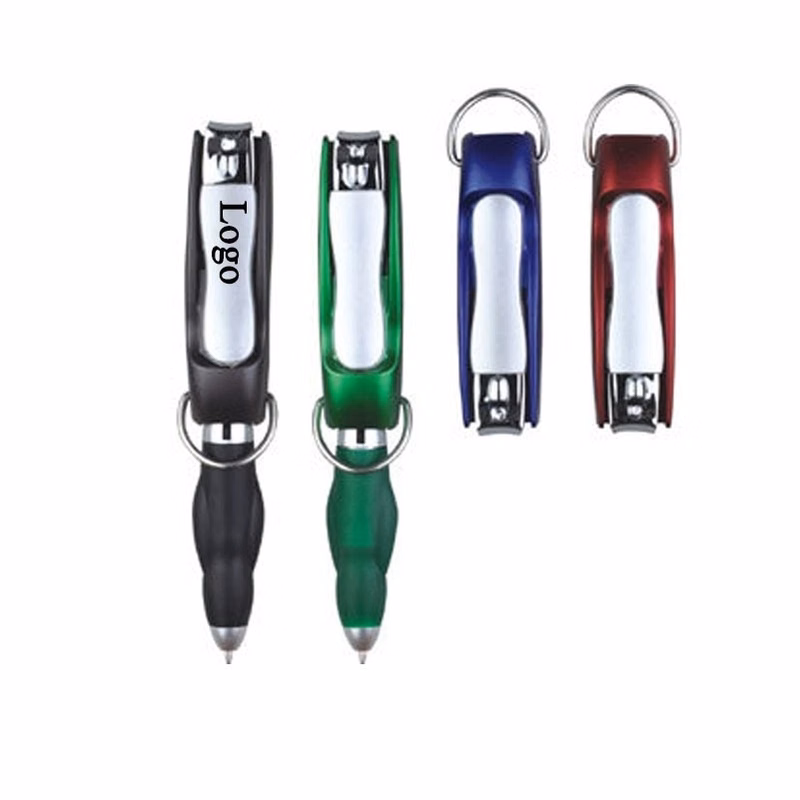Folding Nail Clipper Ballpoint Pen