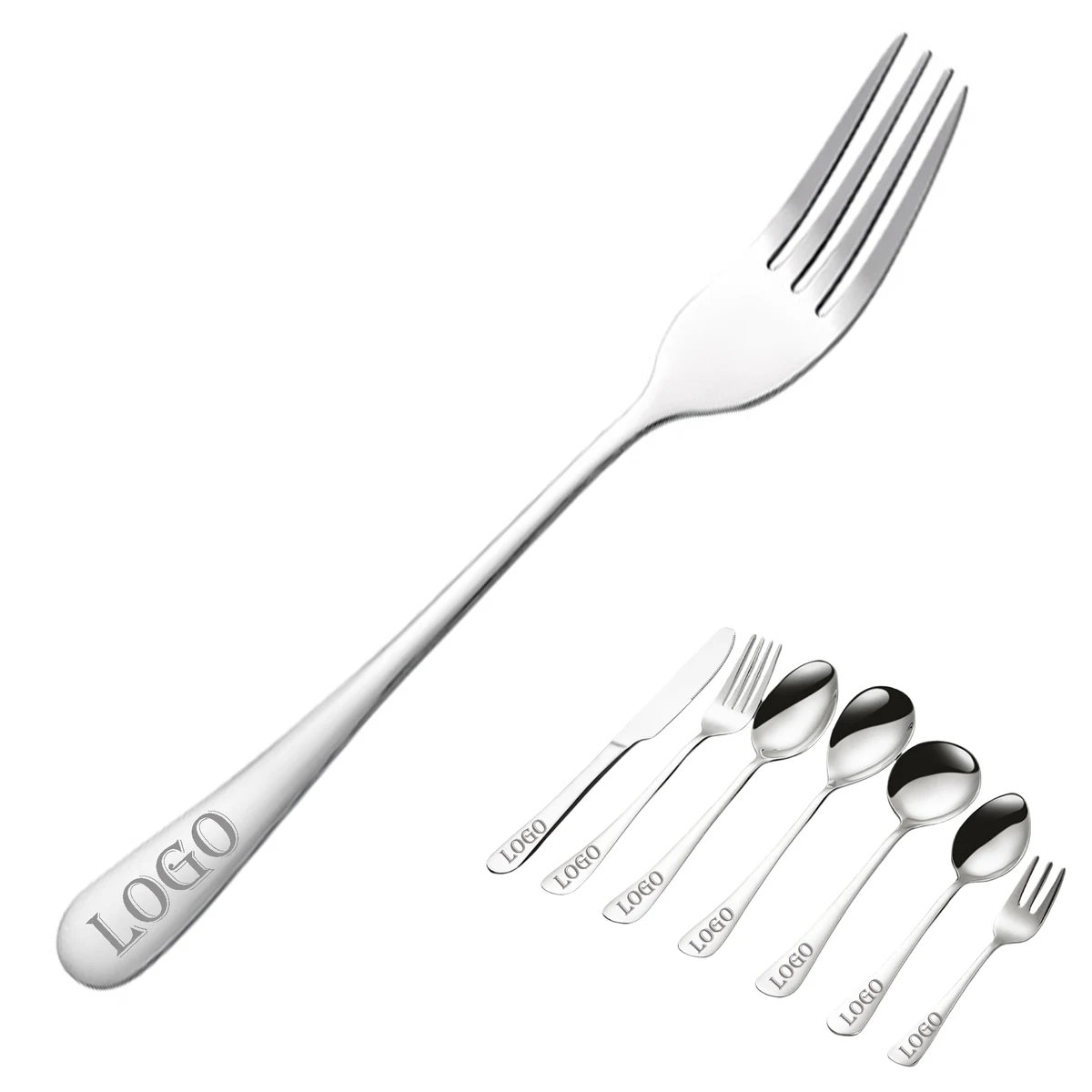 Stainless Steel Dinner Fork,more tableware combinations are available for selection. 1