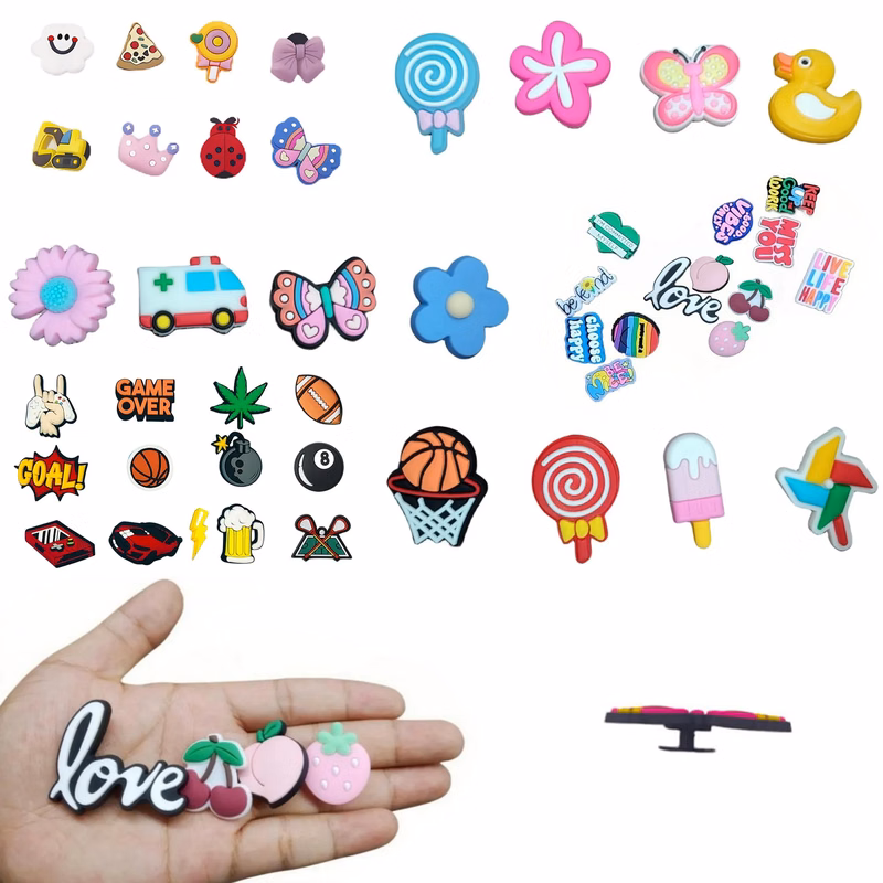 Custom High Quality PVC Shoe Charms Decoration