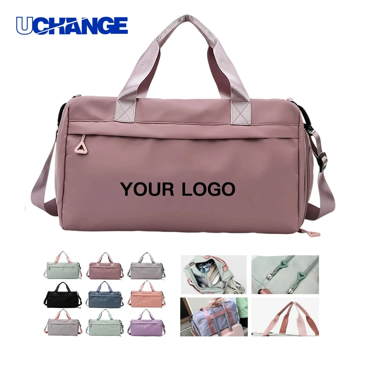 Oxford Sports Tote Bag Carrier Lightweight Build, custom tote bag with logo imprint 1