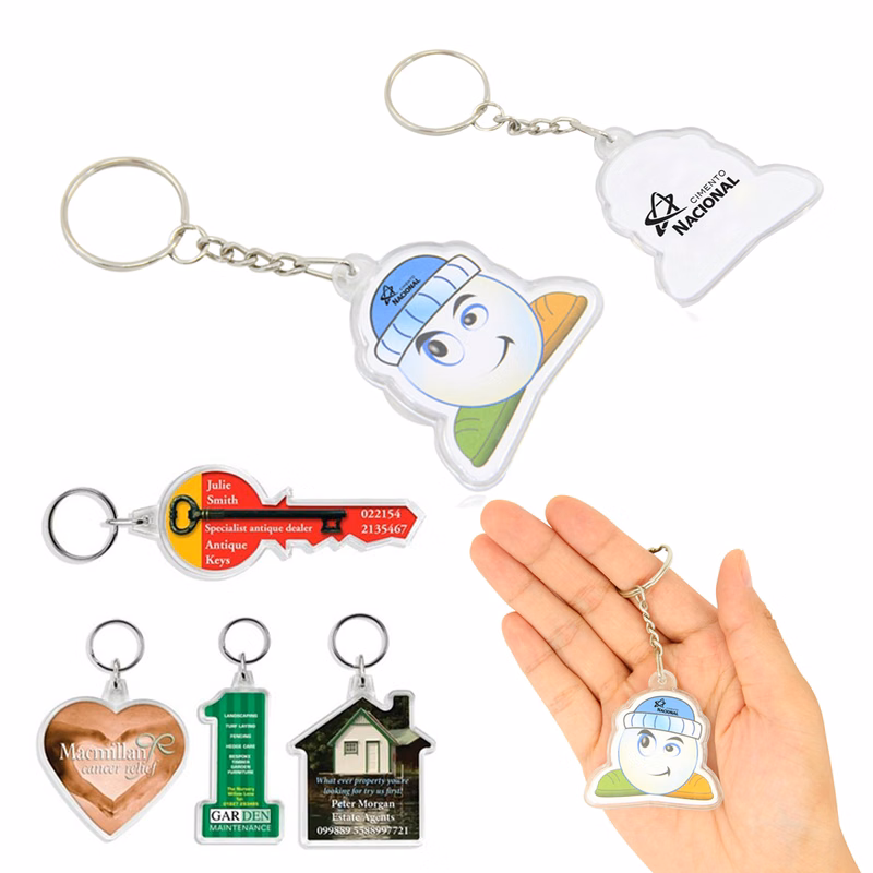 Custom High Resolution Acrylic Keychain