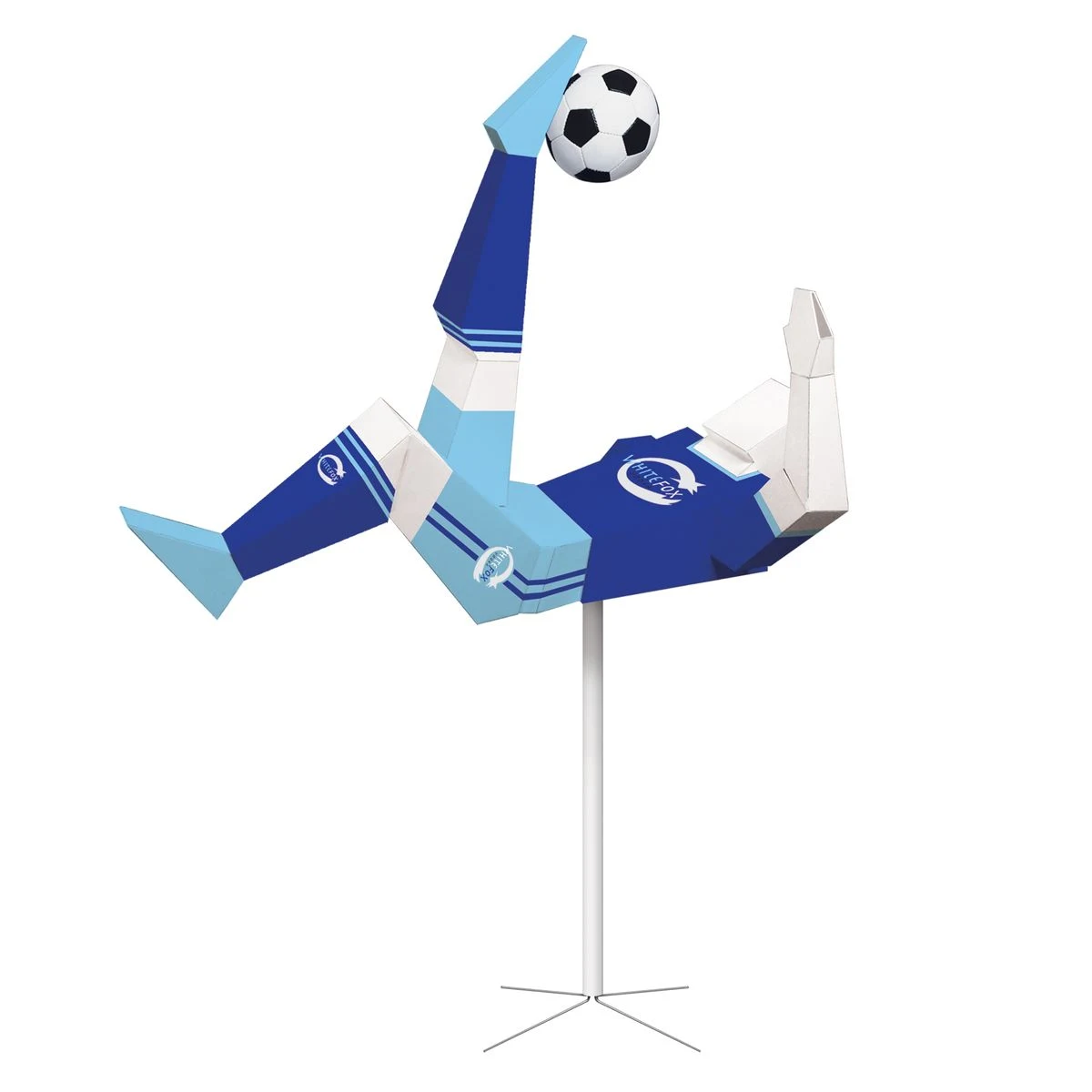 3-D Soccer Player Pole Topper 1