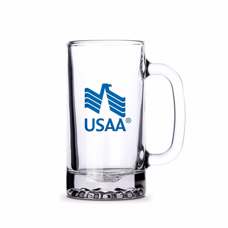 16oz. Glass Beer Tankard