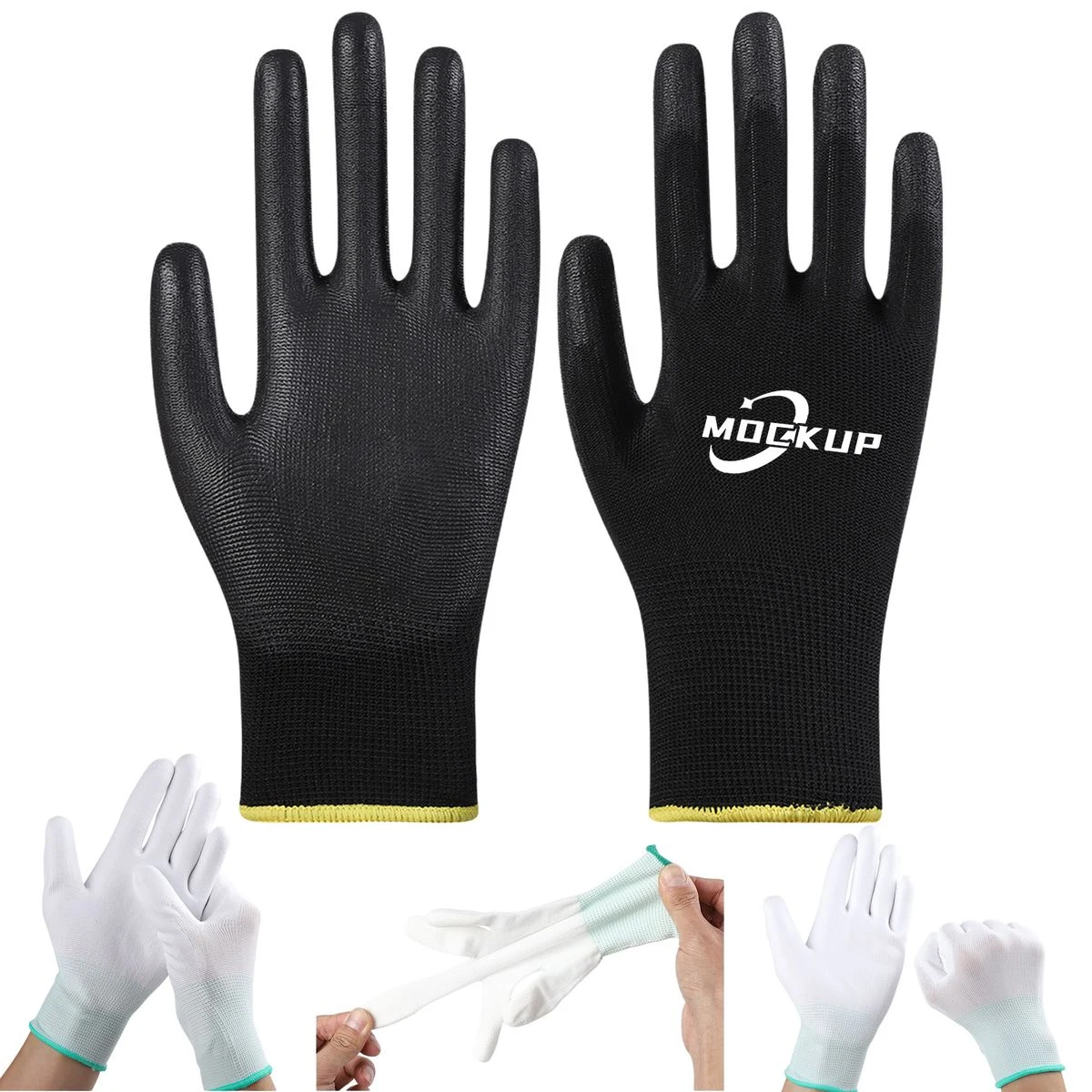 PU Coated Work Nylon Glove 1