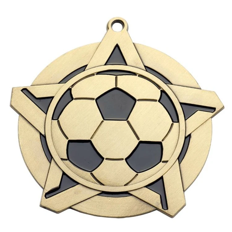 Soccer Super Star Medal 2-1/4" 1