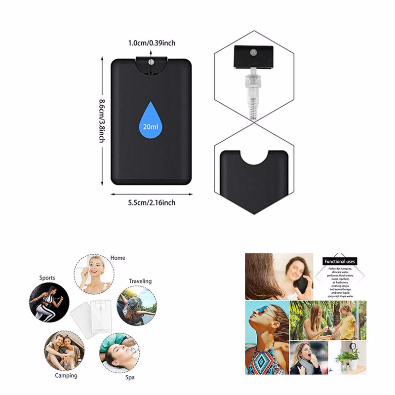 20ml Mini Credit Card Hand Sanitizer Sprayer