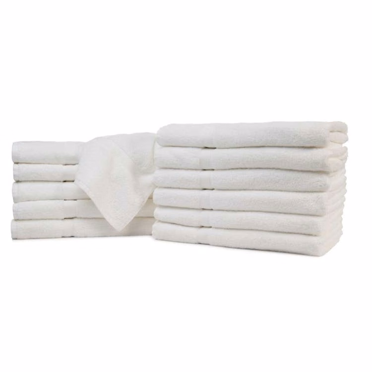 Golden Touch Towels 30x70 White