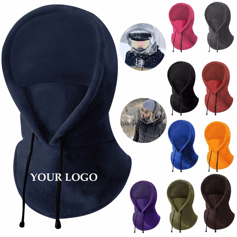 Balaclava Fleece Ski Face Mask Adjustable Winter Hat
