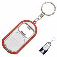 Flashlight Bottle Opener Keychain Tool