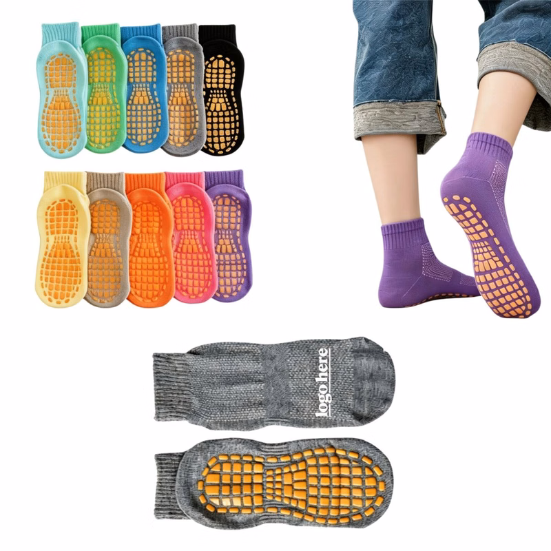 Mid-Calf Anti-Slip Trampoline Sock