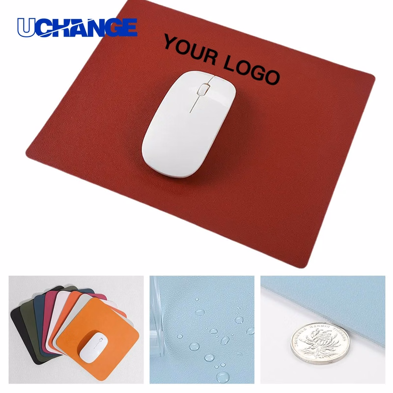 Leather Mouse Pad Desk Mat for Office or Home Use