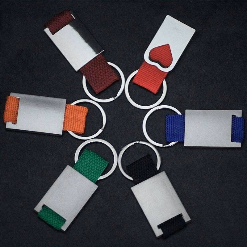 House shaped keychain made of zinc alloy
