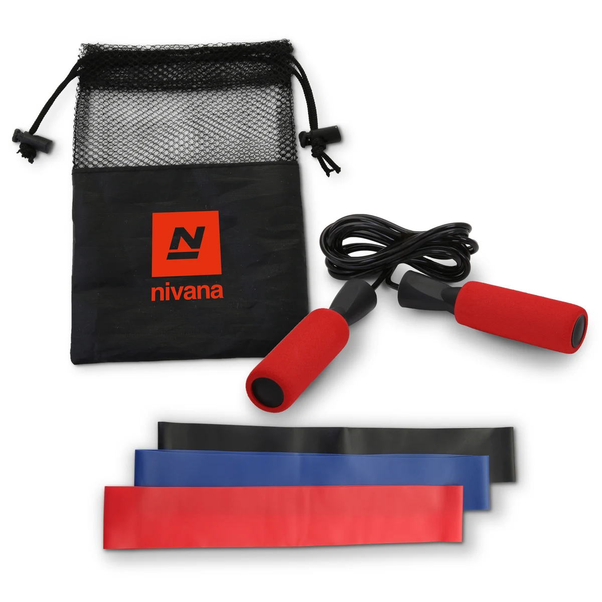 Jump Rope & Resistance Band Exercise Kit 1