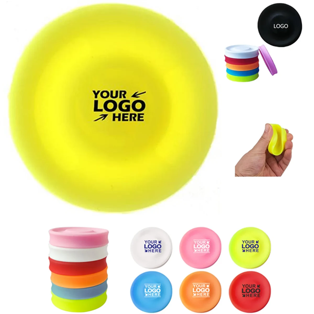 Silicone Pet flying disc 50MOQ 1