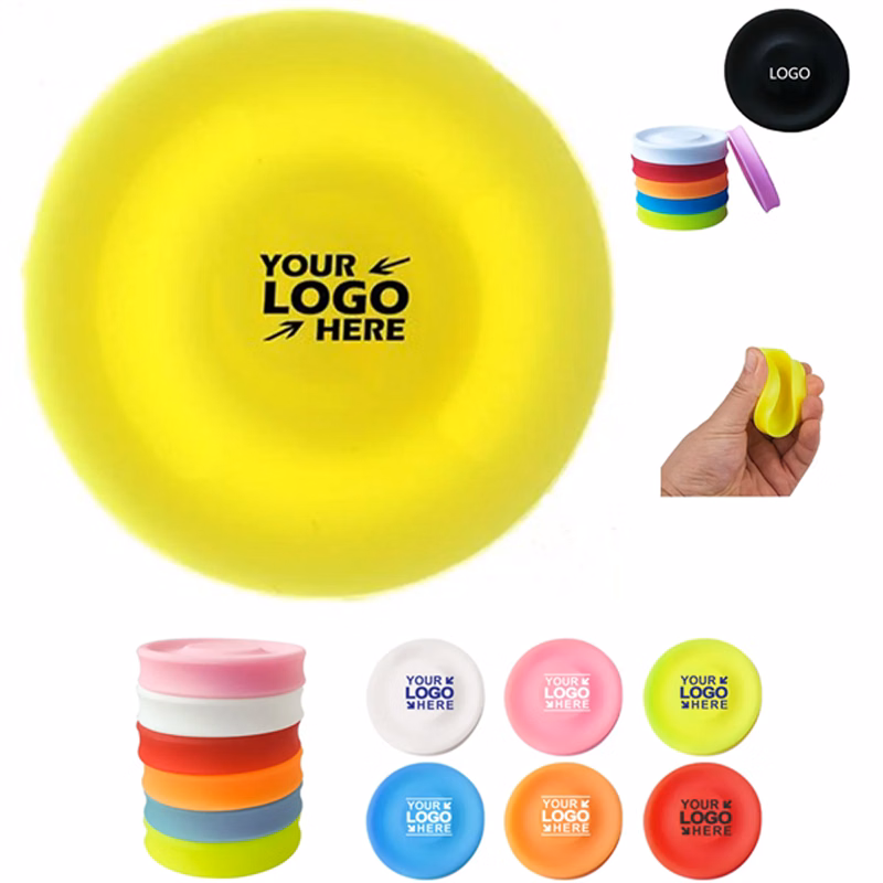 Silicone Pet flying disc 50MOQ