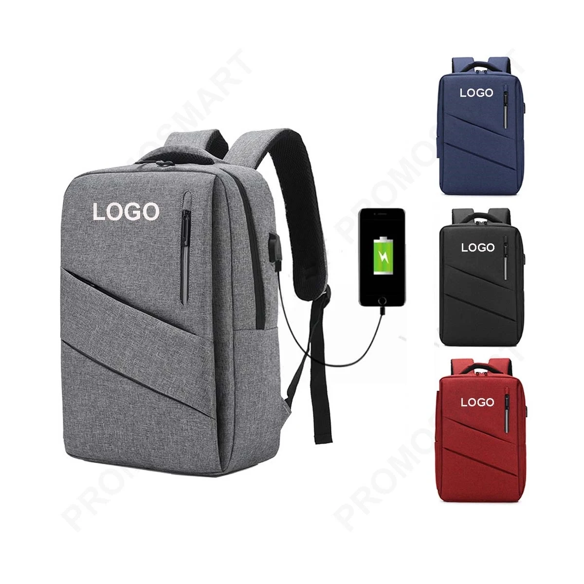 Usb Charging Port Laptop Backpack 1