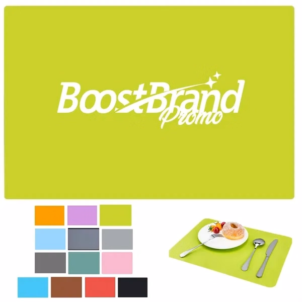 Custom Silicone Place Mat with Heat-Resistant Surface — Home & Hospitality Essential