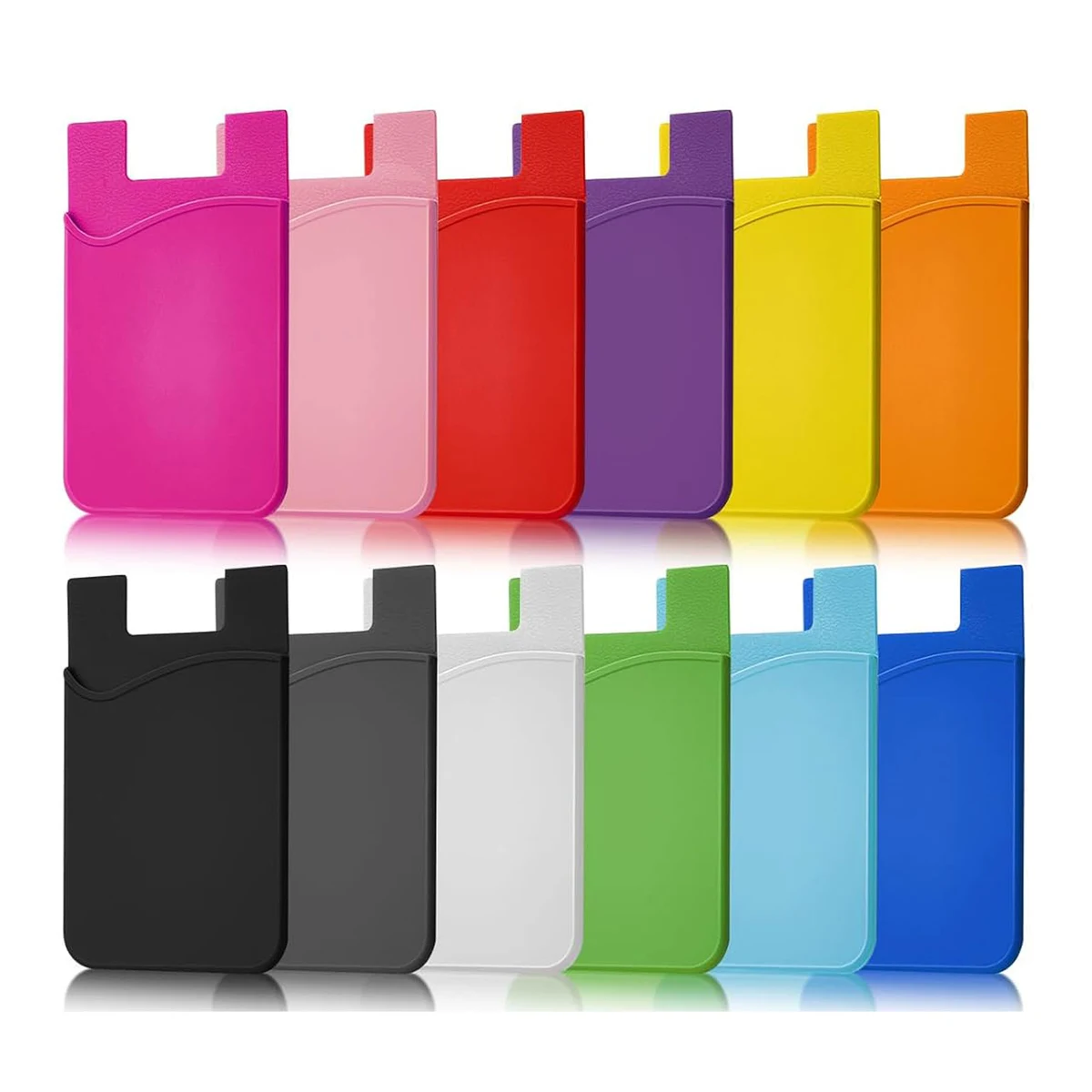 Silicone Phone Wallet with Adhesive Back 1