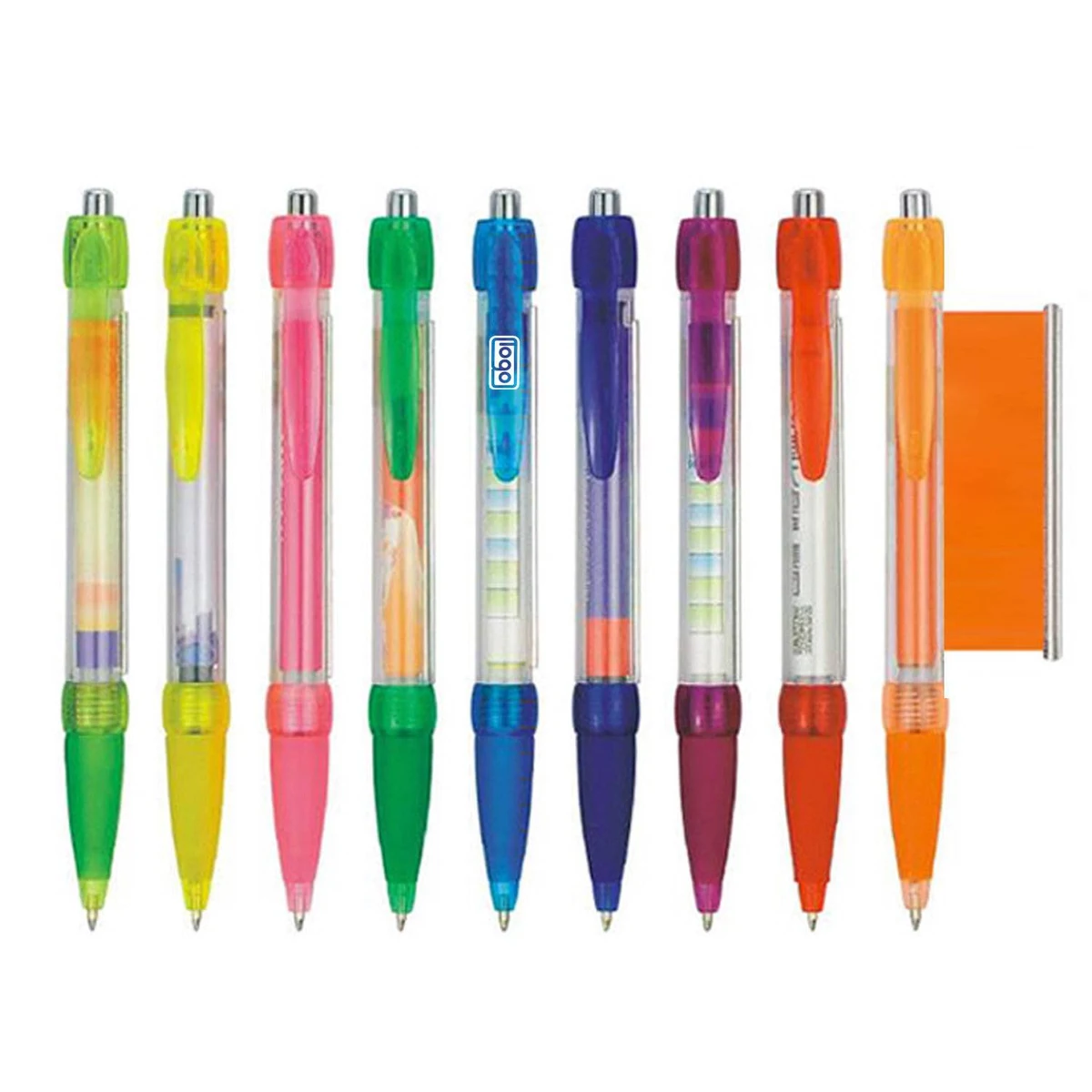 Customized Pull Paper Neutral Pen for Advertising 1