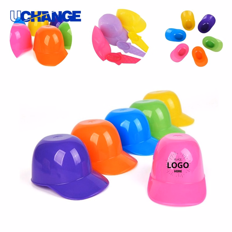 Plastic Baseball Hat Ice Cream Bowl