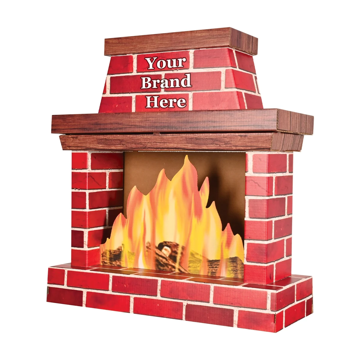 3-D Fireplace Props 1