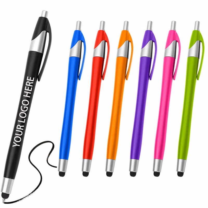Touch Tip Gourd Shape Click Ballpoint Pen