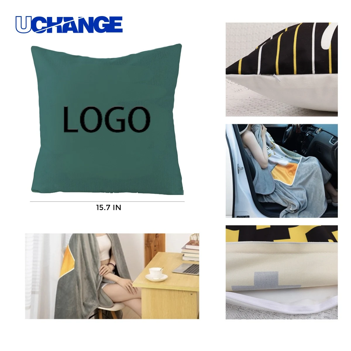 Stylish Canvas Throw Pillow for Home Decoration 1