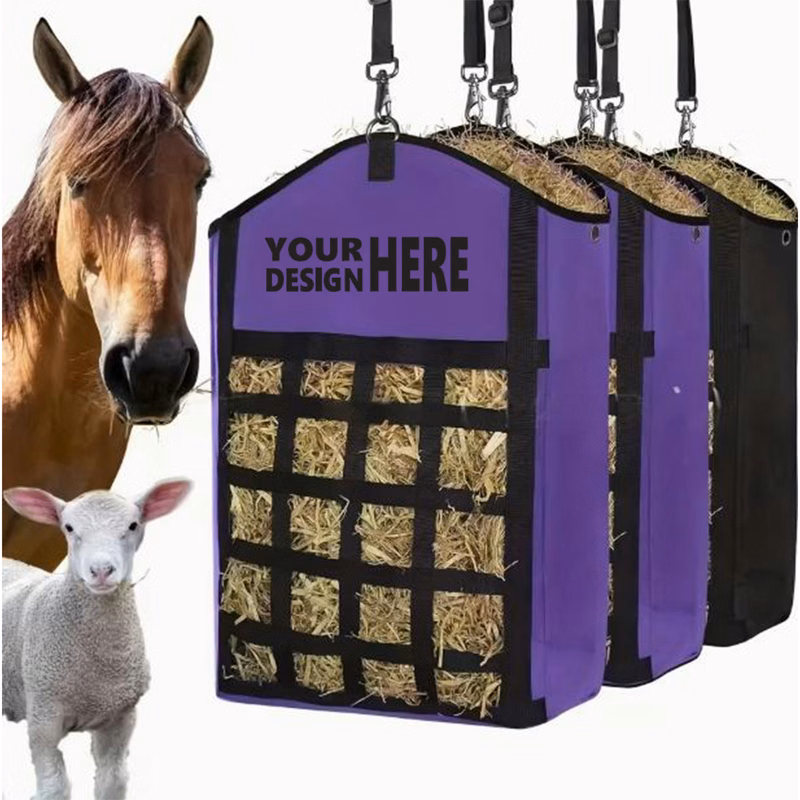 Large Capacity Portable Horse Hay Feeder Bag